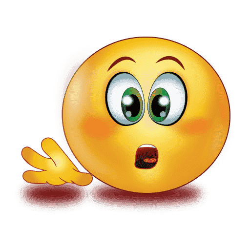 Shocked Emoji Transparent PNG Image