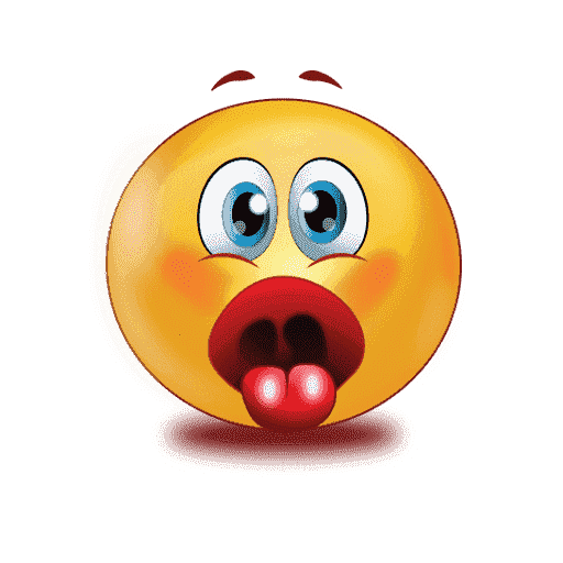 Shocked Emoji Transparent PNG Image