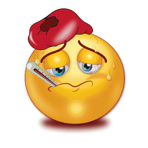 Sick Emoji Transparent PNG Image