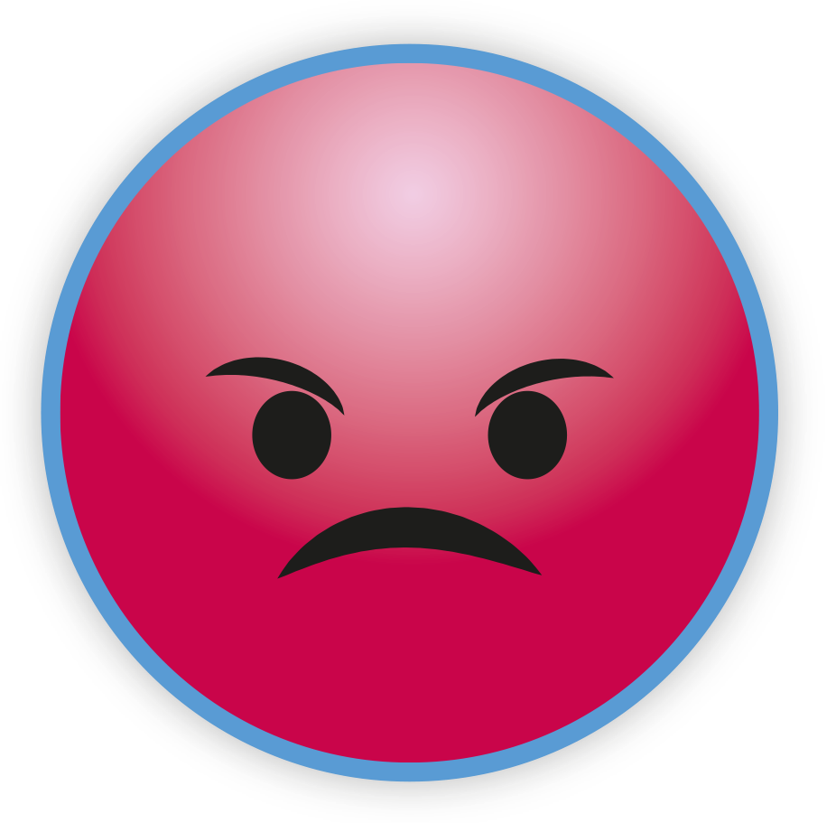 Blue Sky Emoji Transparent PNG Image
