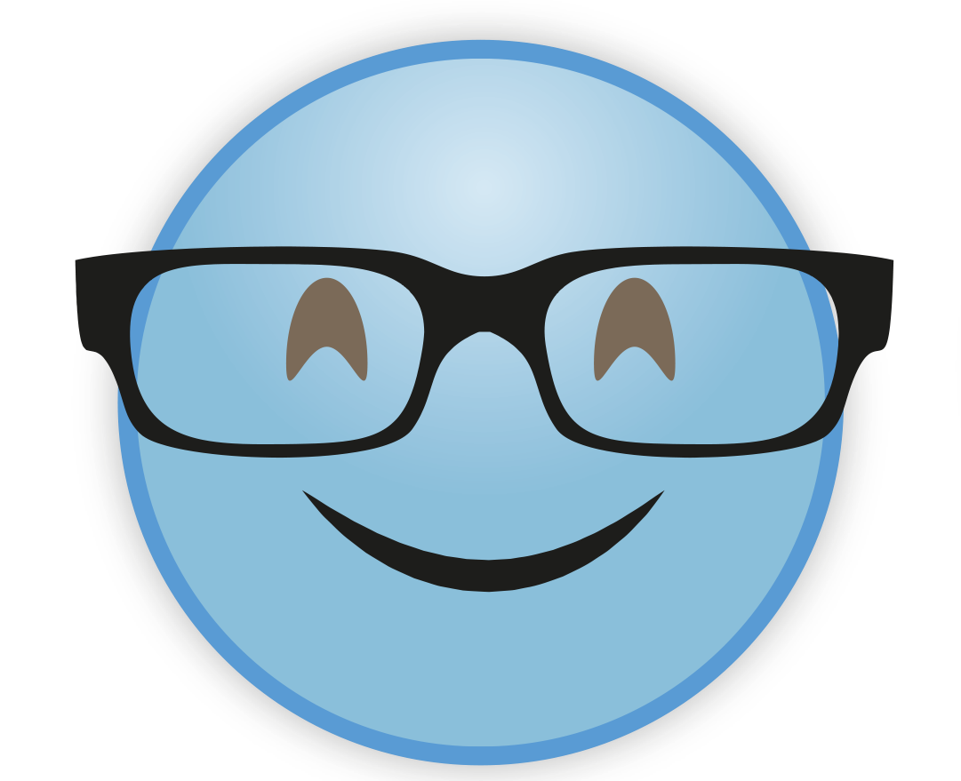 Blue Sky Emoji Transparent PNG Image