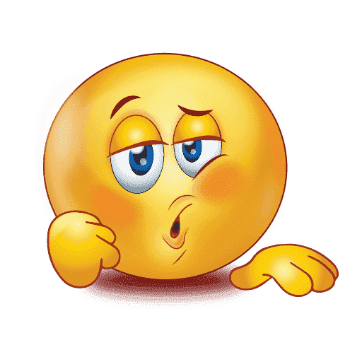 Sleepy Emoji Transparent PNG Image