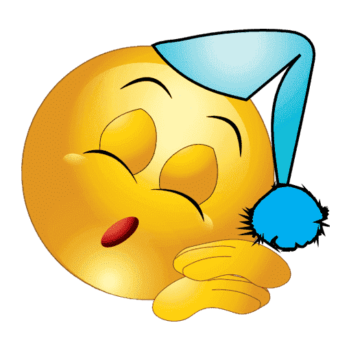 Sleepy Emoji Transparent PNG Image