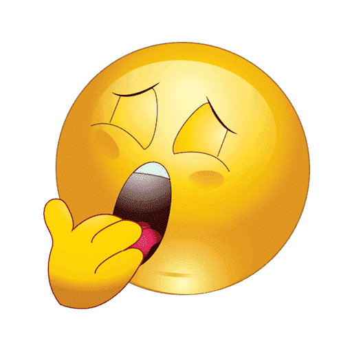 Sleepy Emoji Transparent PNG Image