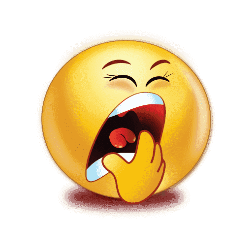 Sleepy Emoji Transparent PNG Image