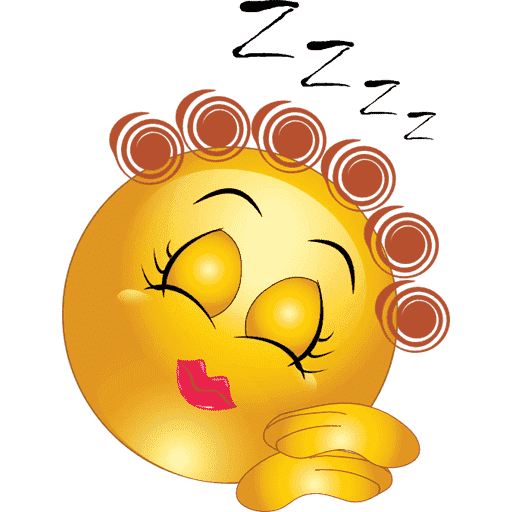 Sleepy Emoji Transparent PNG Image