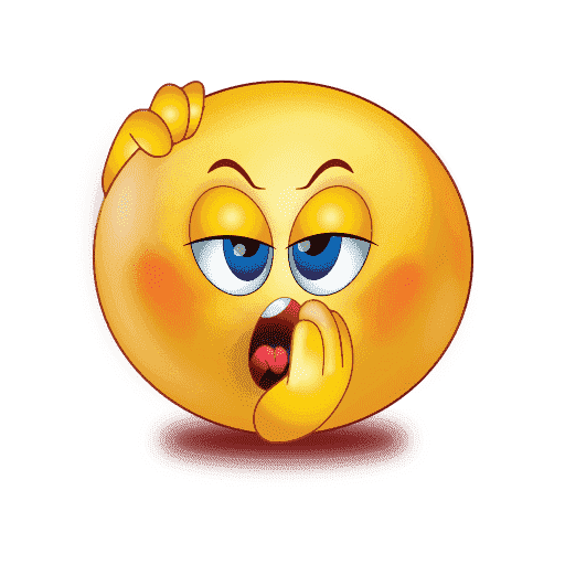 Sleepy Emoji Transparent PNG Image