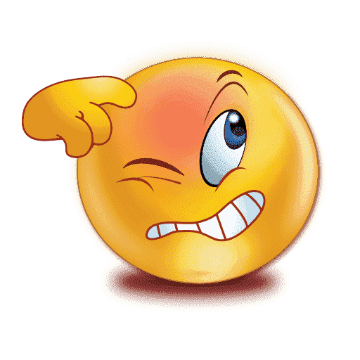 Thinking Emoji Transparent PNG Image