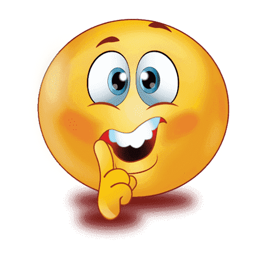 Thinking Emoji Transparent PNG Image