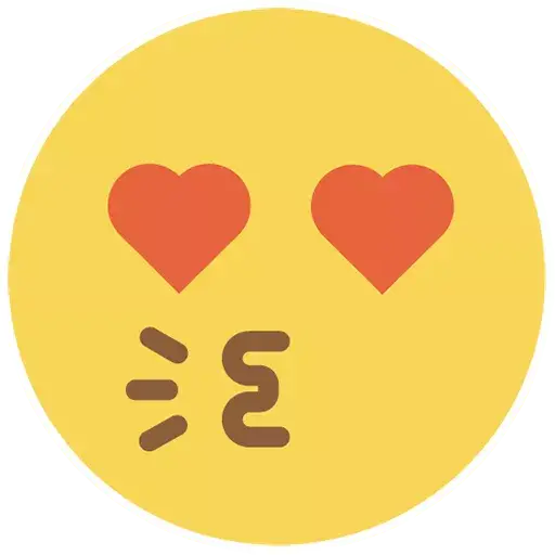 Flat Circle Vector Emoji Transparent PNG Image