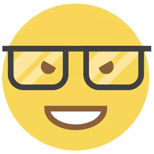 Flat Circle Vector Emoji Transparent PNG Image