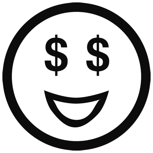 Whatsapp Black Outline Emoji Transparent PNG Image
