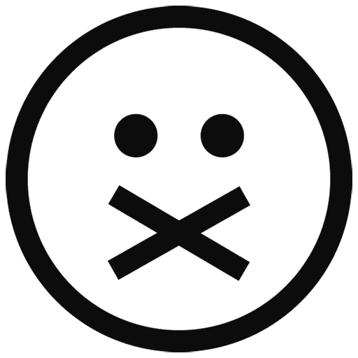 Whatsapp Black Outline Emoji Transparent PNG Image