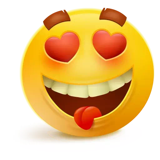 Heart Whatsapp Eyes Emoji Transparent PNG Image