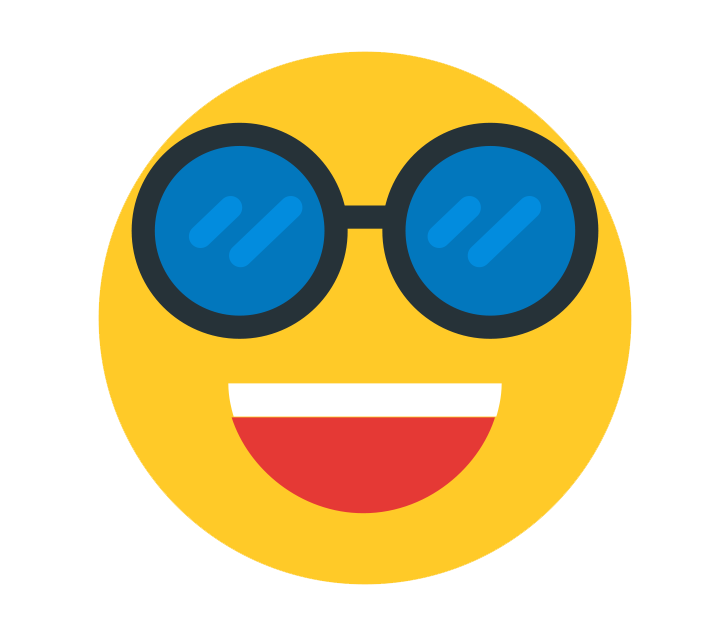 Whatsapp Hipster Emoji File Transparent PNG Image
