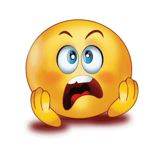 Whatsapp Shocked Emoji Transparent PNG Image