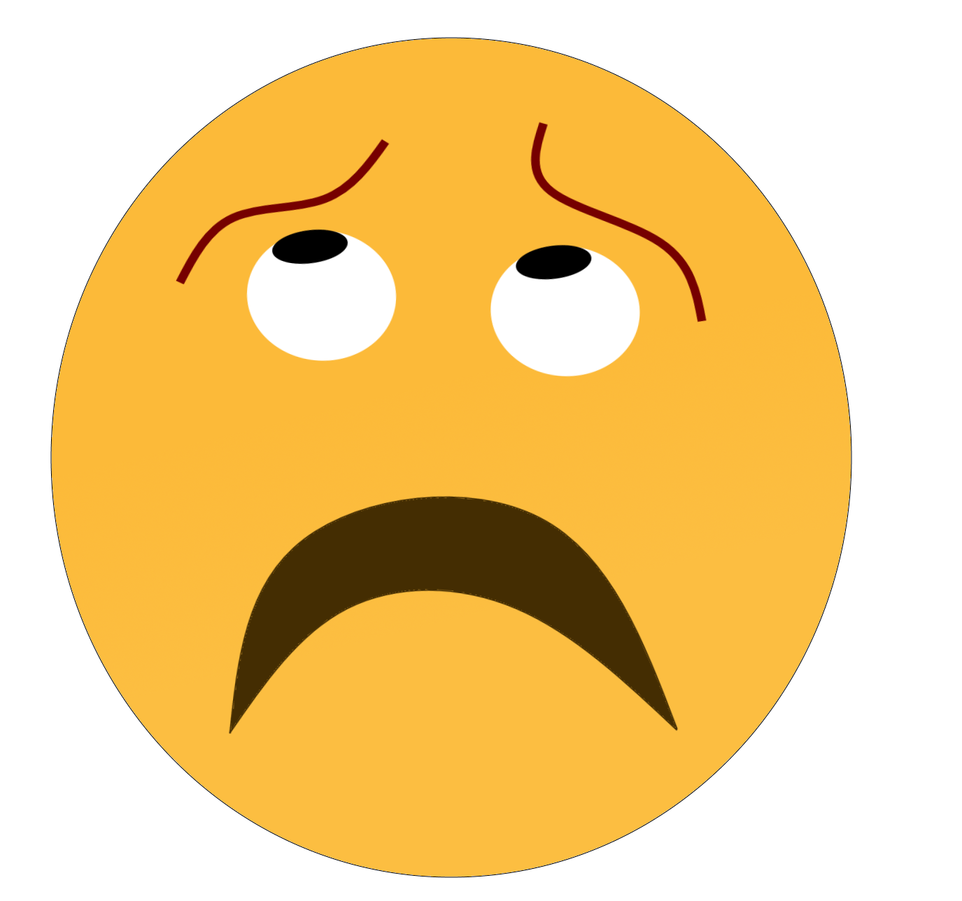 Emoji Yellow Face Transparent PNG Image