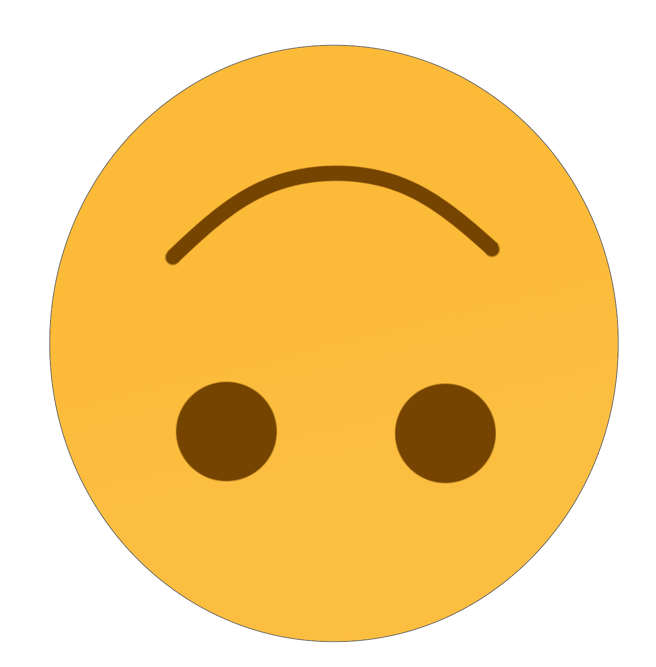 Emoji Yellow Face Transparent PNG Image