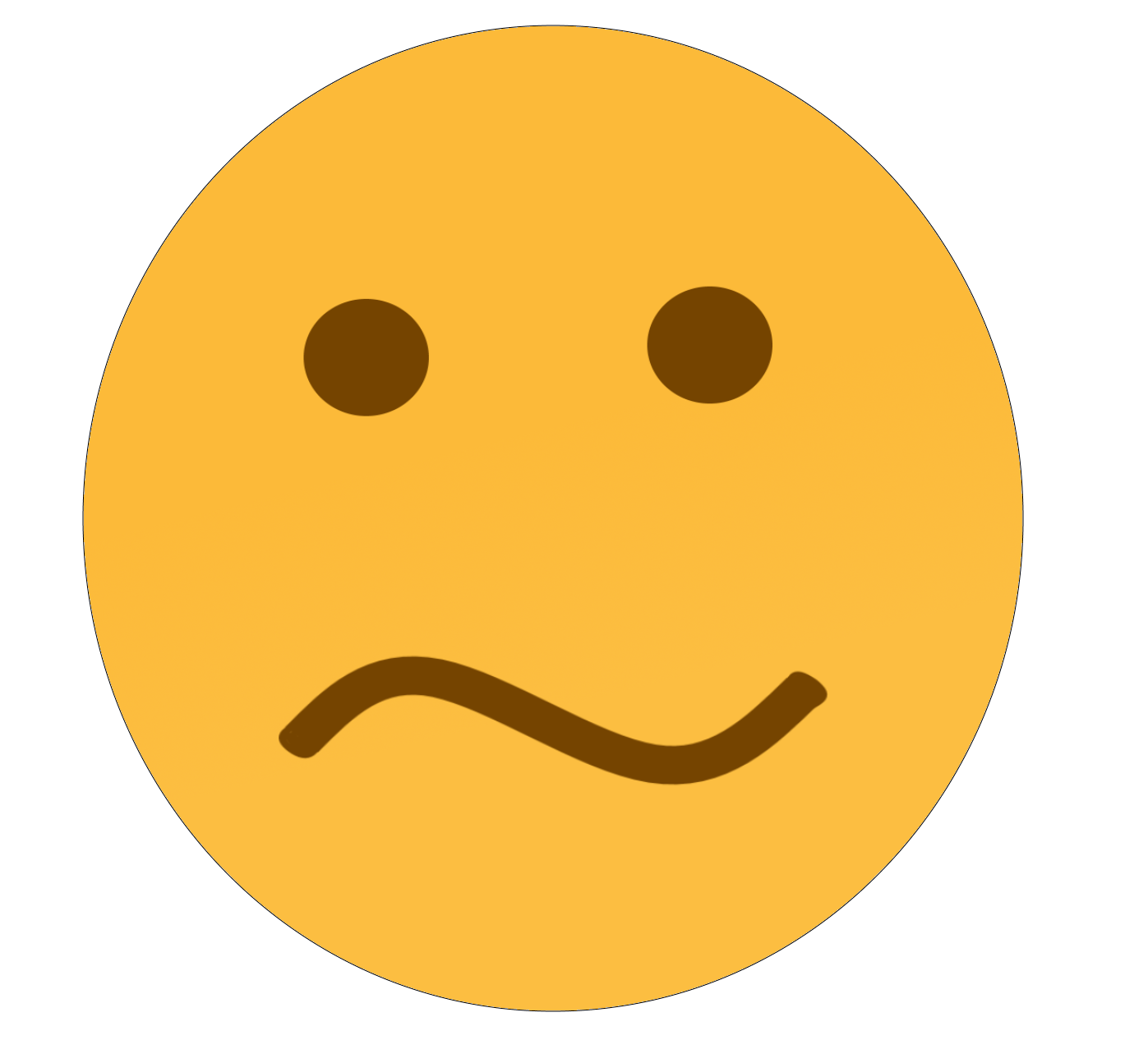 Emoji Yellow Face Transparent PNG Image