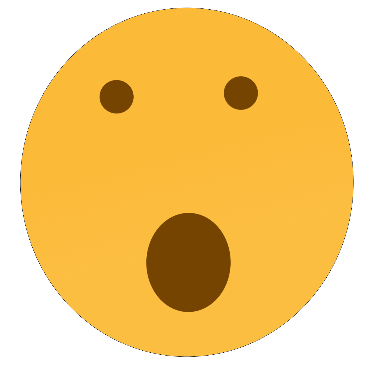 Emoji Yellow Face Transparent PNG Image