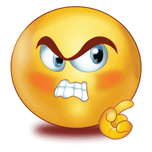 Angry Emoji Transparent PNG Image