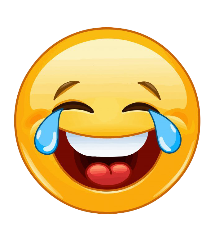 Laughing Crying Emoji Transparent PNG Image