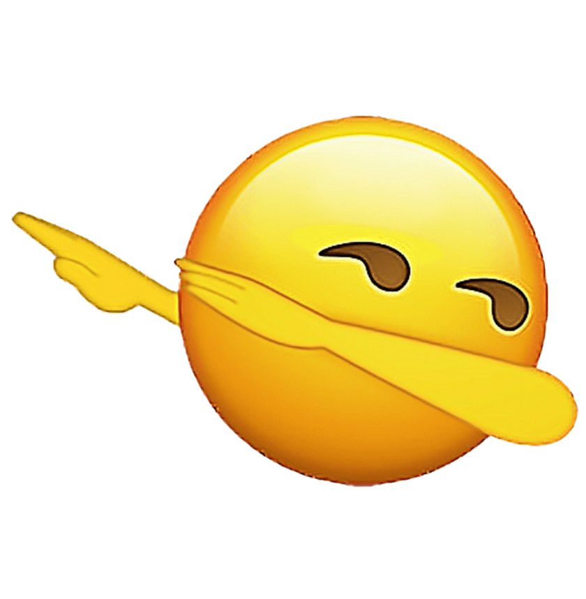 Dab Emoji Transparent PNG Image