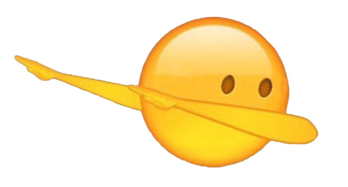 Dab Emoji Transparent PNG Image