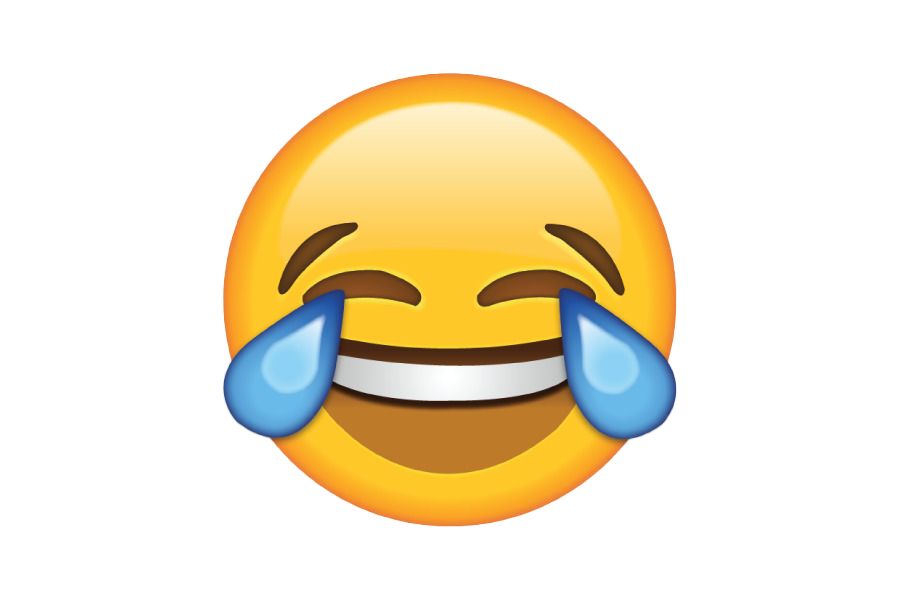 Laughing Yellow Emoji File Transparent PNG Image