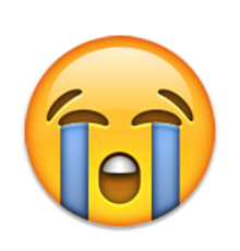 Loudly Crying Emoji Transparent PNG Image