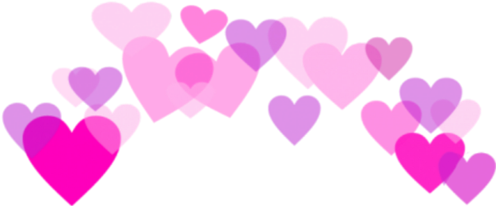Pink Heart Love Emoji Transparent PNG Image