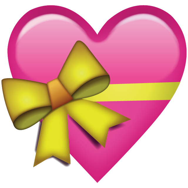 Pink Heart Emoji Transparent PNG Image