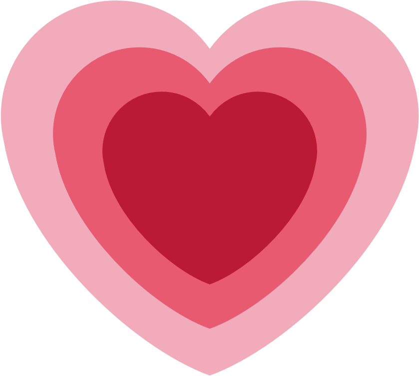 Pink Heart Emoji Transparent PNG Image