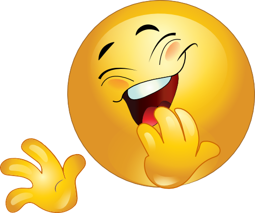 Laughter Emoji Transparent PNG Image