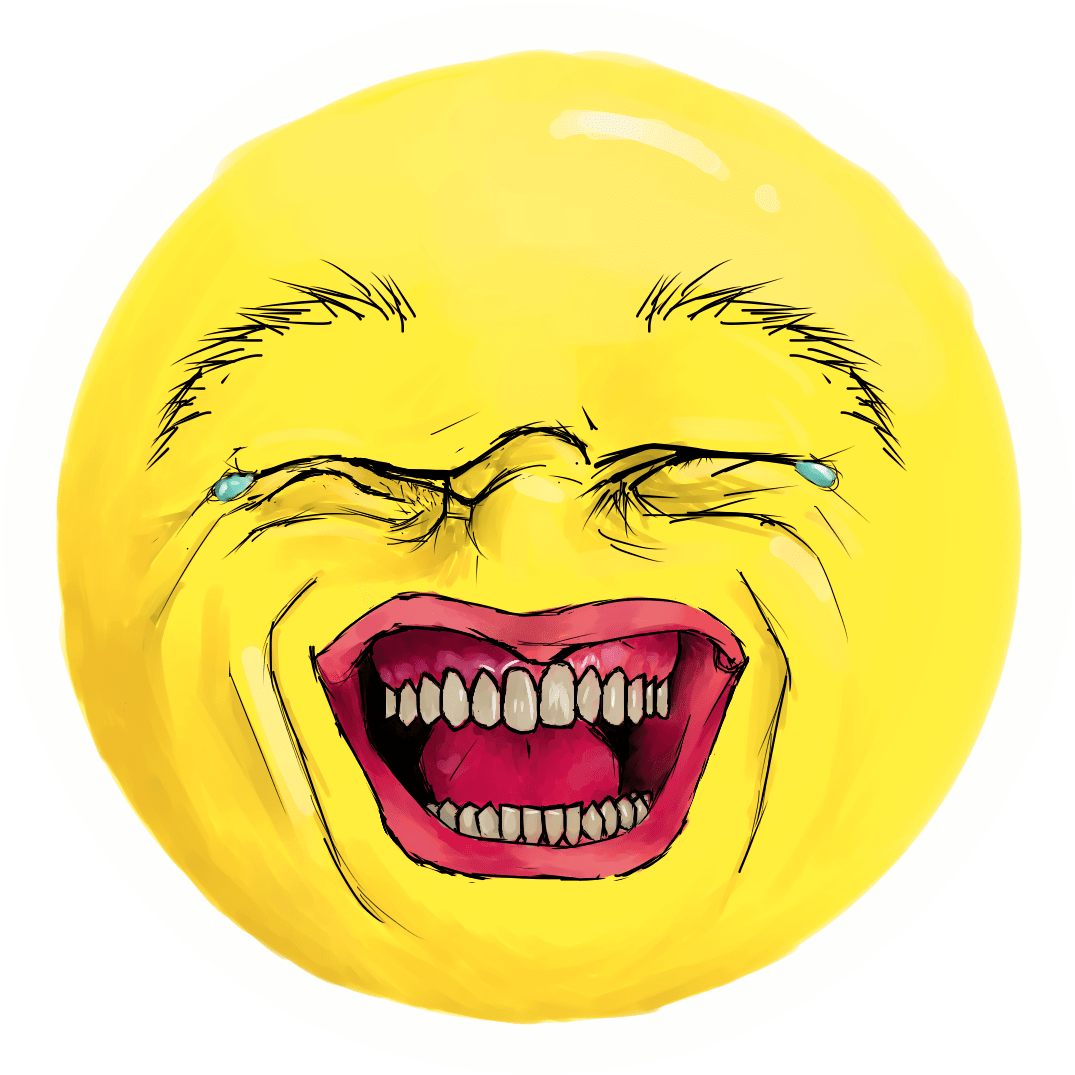 Laughter Emoji Transparent PNG Image