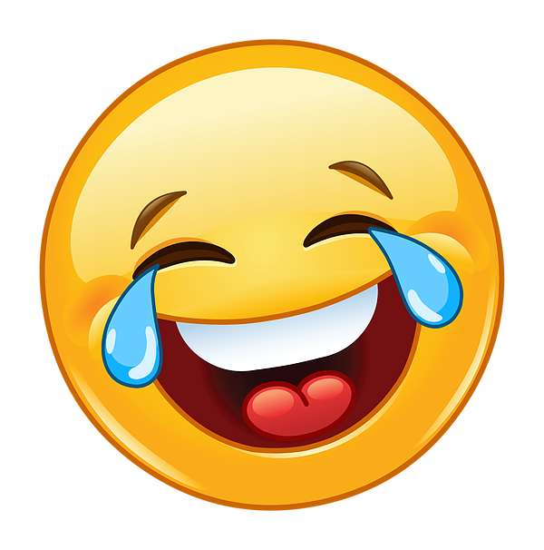 Laughter Emoji Transparent PNG Image