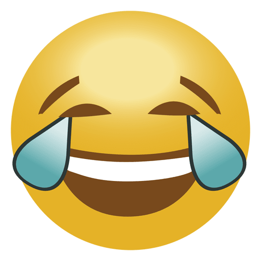 Laughter Emoji Transparent PNG Image