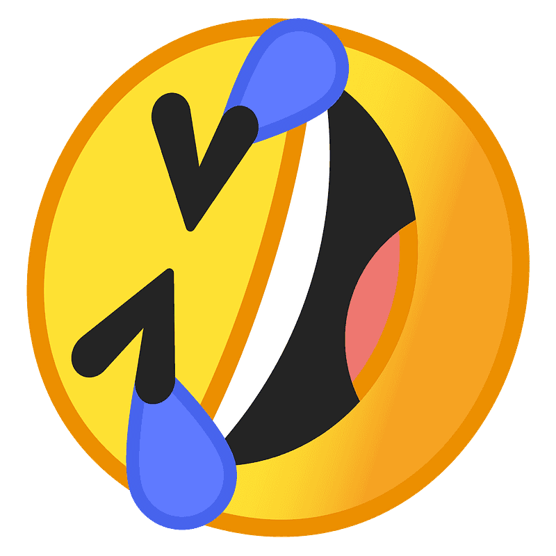 Whatsapp Laughter Emoji Transparent PNG Image