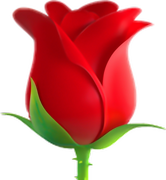 Emoticon Rose Symbol Sticker Emoji Transparent PNG Image
