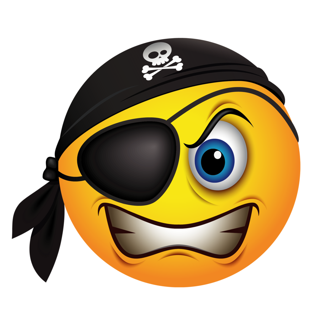 Emoticon Piracy Smiley Pirate Emoji Transparent PNG Image
