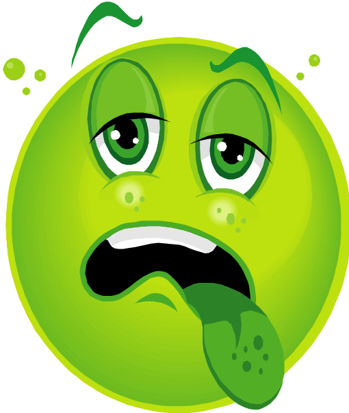 Emoticon Smiley Sick Emoji Transparent PNG Image