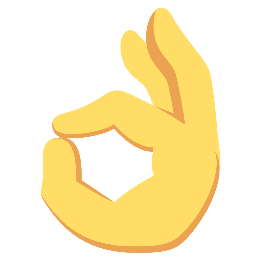 Meaning Emoji Ok Emojipedia Hand Transparent PNG Image