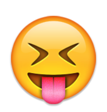 Tongue Out Emoji Transparent PNG Image