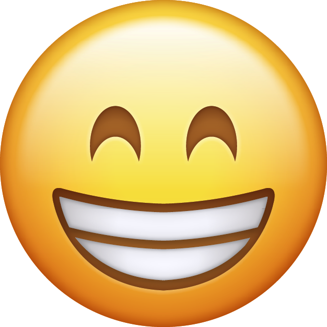 Cheerful Smiley Transparent PNG Image