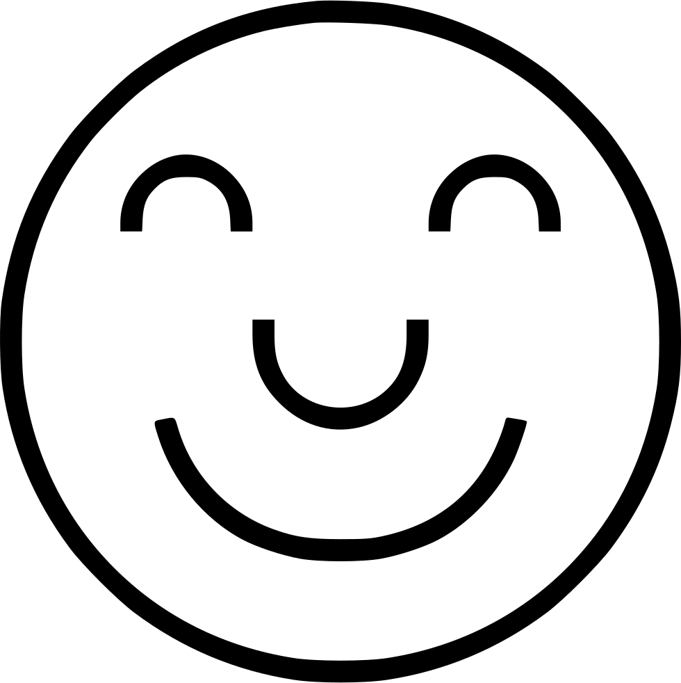 Cheerful Smiley Transparent PNG Image