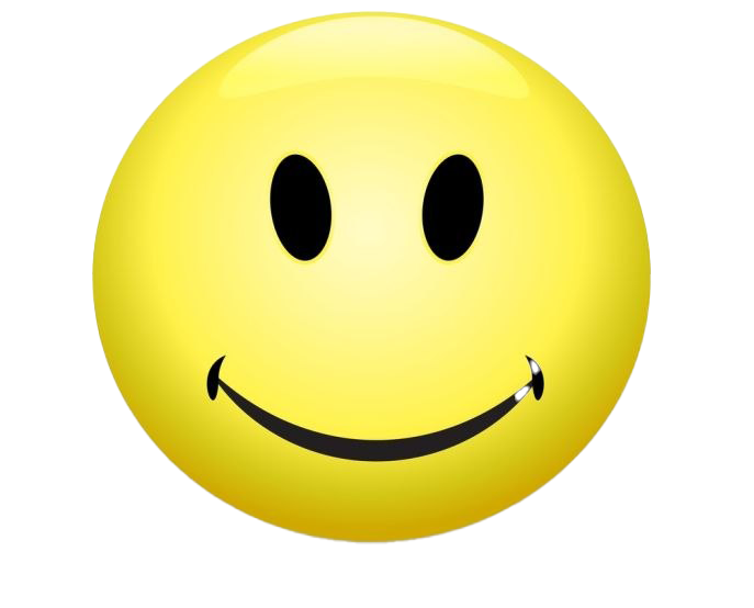 Cheerful Smiley Transparent PNG Image