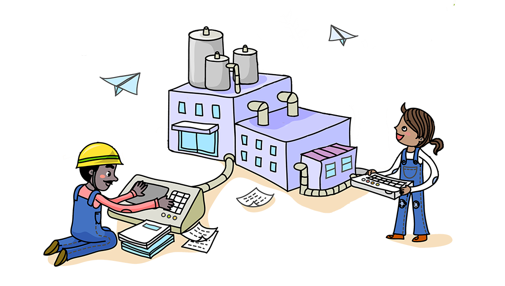 Industrial Vector Engineer Transparent PNG Image