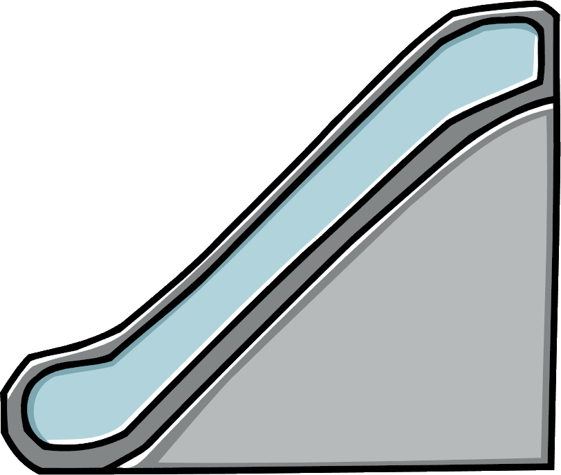 Vector Escalator Transparent PNG Image