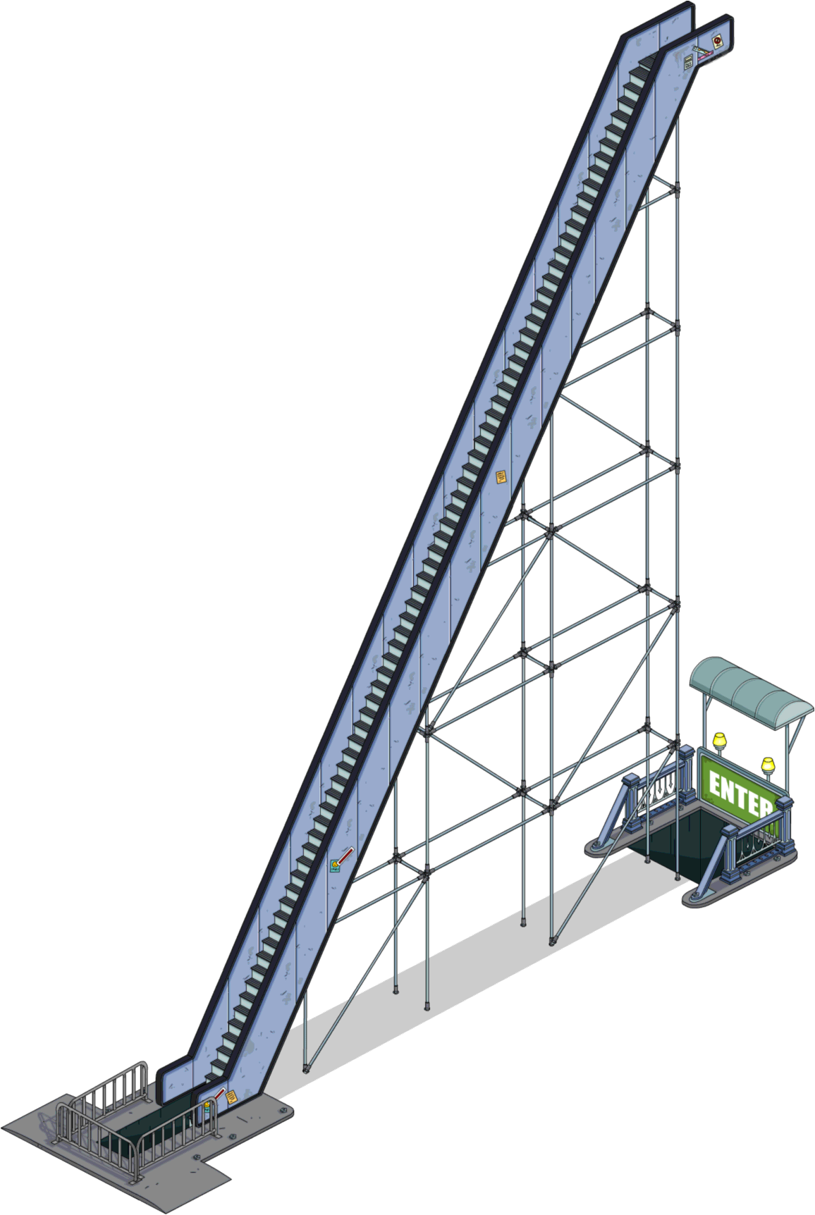 Escalator Transparent PNG Image