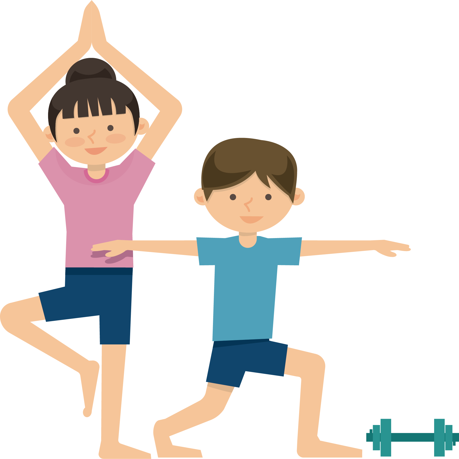 Vector Exercise Transparent PNG Image